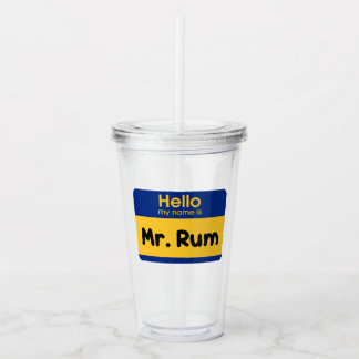 We Bleed Soca "Mr Rum" Fete Cup - V1