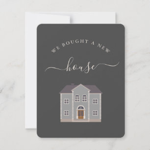 We Bought A New House Personalised Announcement