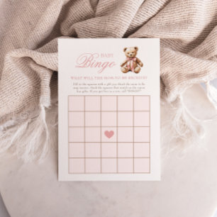 We Can Bearly Wait Baby Shower Bingo Game