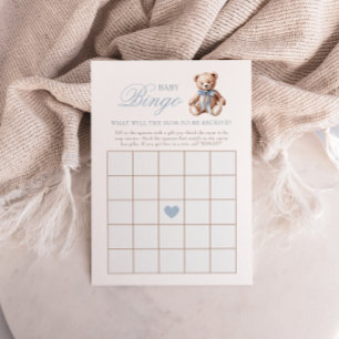 We Can Bearly Wait Baby Shower Bingo Game