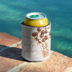 We Can Bearly Wait! Baby Shower Can Cooler