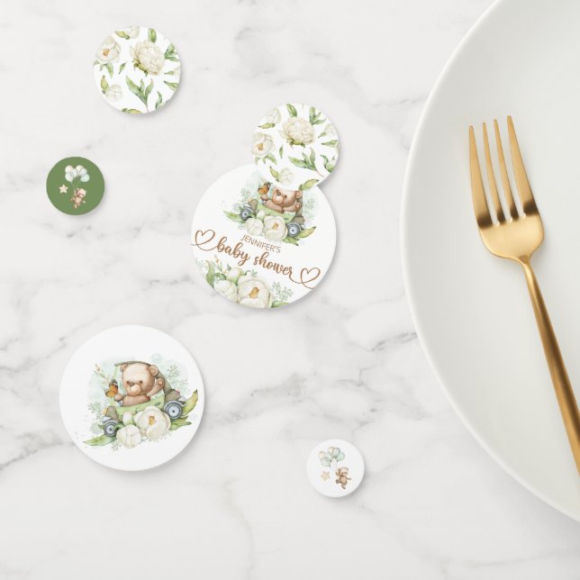 We Can Bearly Wait Baby Shower Confetti (Group)