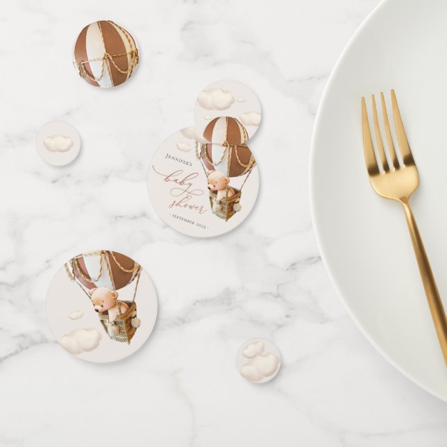 We Can Bearly Wait! Baby Shower Confetti (Group)