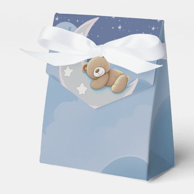 We Can BEARly Wait Baby Shower Favour Box (Front Side)