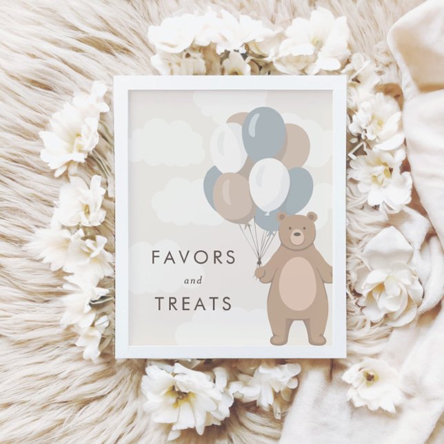 We Can Bearly Wait | Baby Shower Favours and Treat Poster (Creator Uploaded)