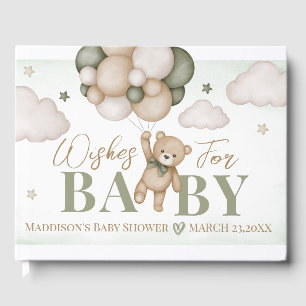 We Can Bearly Wait Baby Shower Guest Book