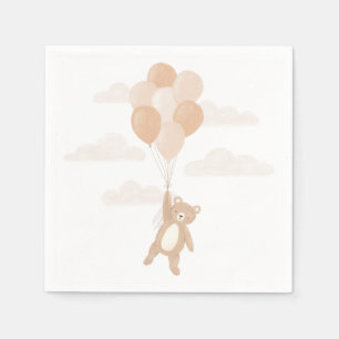 We Can Bearly Wait Baby Shower Napkin