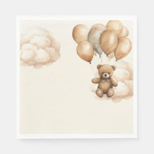 We Can Bearly Wait Baby Shower  Napkin