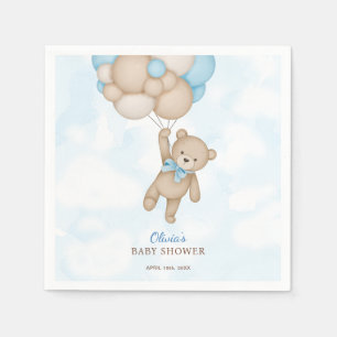 We Can Bearly Wait Baby Shower Napkin