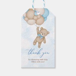We Can Bearly Wait Baby Shower Thank You Gift Tags