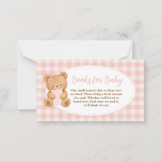 We Can Bearly Wait Bear Baby Girl Books For Baby Card
