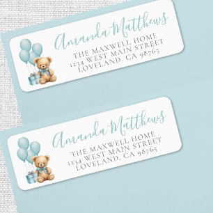 We Can Bearly Wait Blue Boy Baby Shower