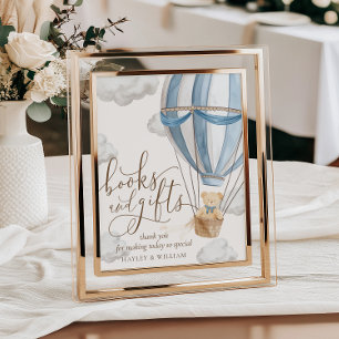 We Can Bearly Wait Books and Gifts Baby Shower Poster