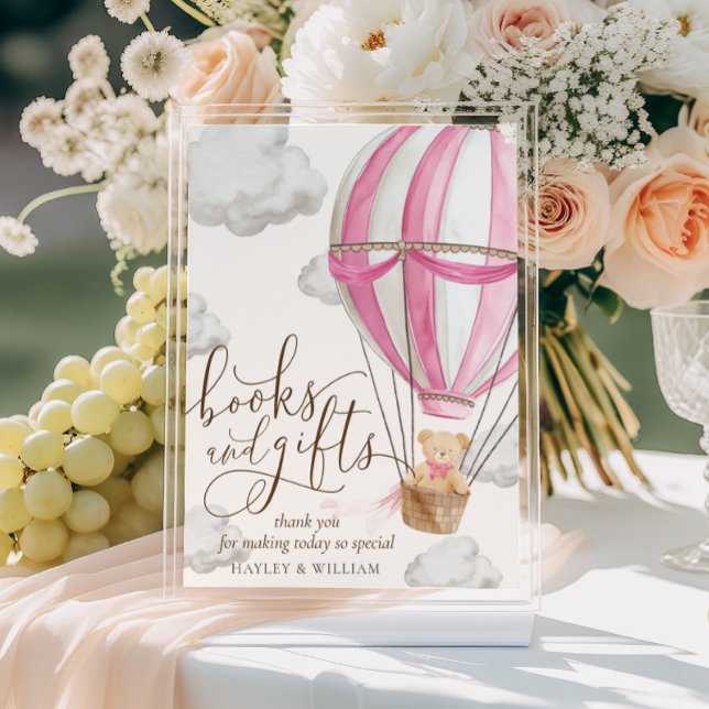 We Can Bearly Wait Books and Gifts Baby Shower Poster (Creator Uploaded)