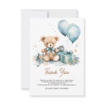 We Can Bearly Wait Boy Baby Shower