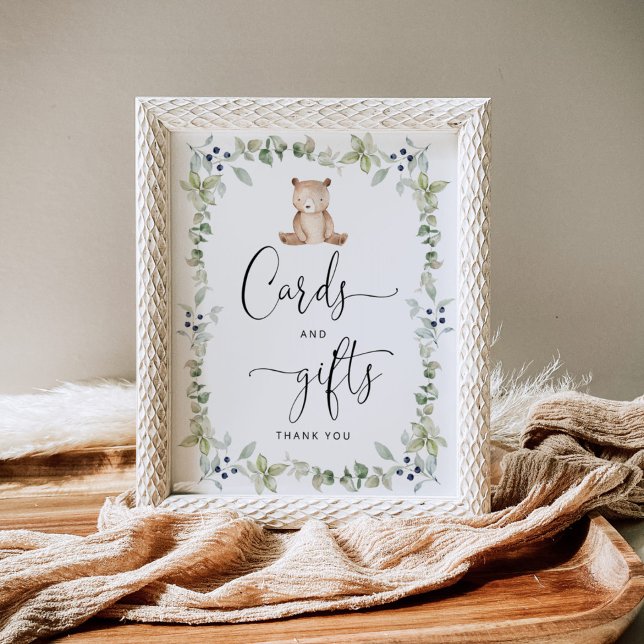 We can bearly wait Cards and Gifts sign (Creator Uploaded)