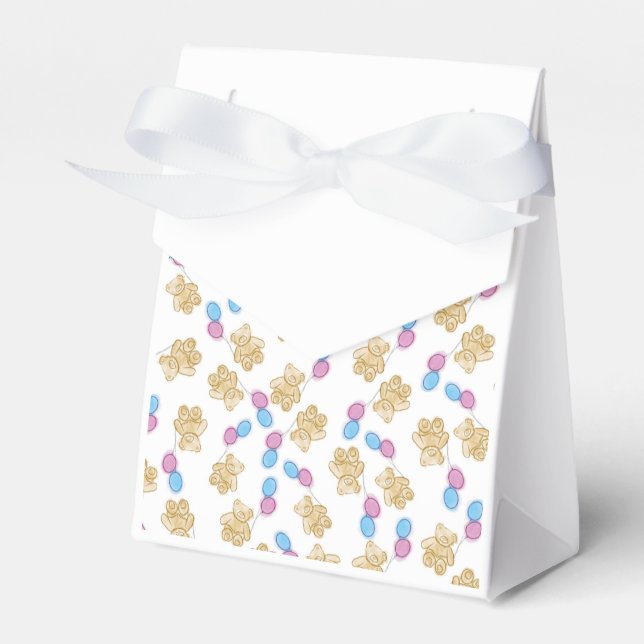 We can bearly wait favour boxes baby shower (Front Side)