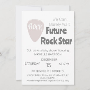 We Can Bearly Wait Gender Neutral Baby Shower Invi Invitation