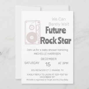 We Can Bearly Wait Gender Neutral Baby Shower Invitation