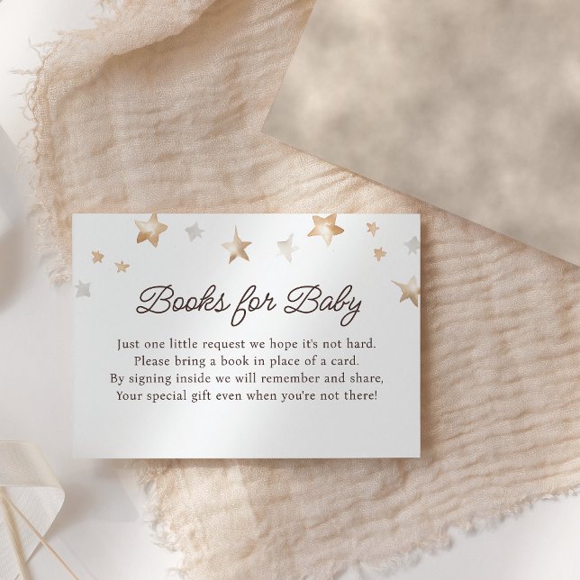 We Can Bearly Wait Gender Neutral Books For Baby Enclosure Card (Creator Uploaded)