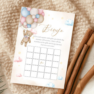 We Can Bearly Wait Gender Reveal Bingo Game