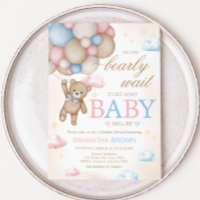 We Can Bearly Wait Gender Reveal