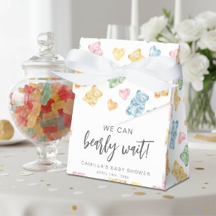 We Can Bearly Wait Gummy Bears Baby Shower Favour Box