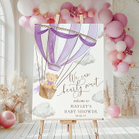 We Can Bearly Wait Hot Air Ballon Baby Shower