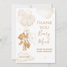 We Can Bearly Wait Neutral Baby Shower