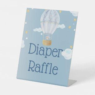 We can bearly wait  pedestal sign