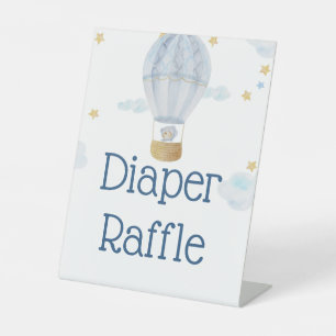 We can bearly wait  pedestal sign