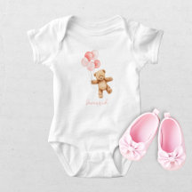We Can Bearly Wait Pink Girl Baby Shower