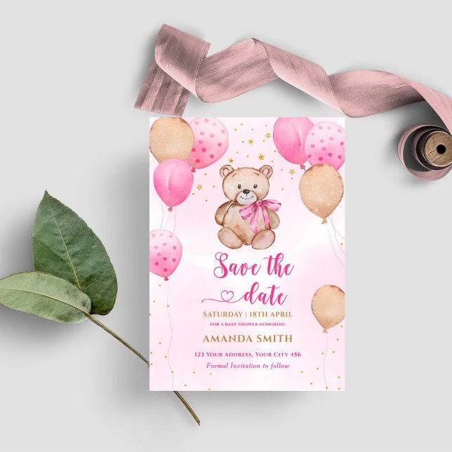 We can bearly wait save the date invitation (Creator Uploaded)