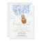 We Can Bearly Wait Teddy Bear Blue Boy Baby Shower