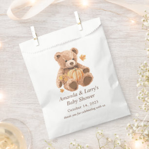 We Can Bearly Wait to Fall In Love Baby Shower Favour Bags