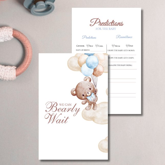 we can bearly wait watercolor blue Prediction Game (Creator Uploaded)
