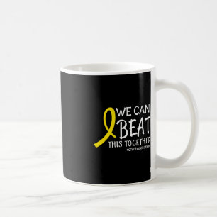 We Can Beat This Together Childhood Cancer Awarene Coffee Mug