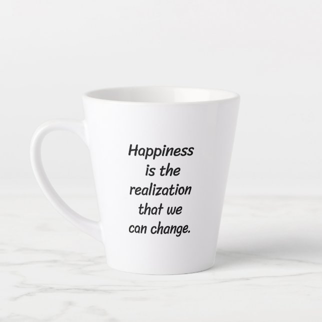 We Can Change Latte Mug (Left)
