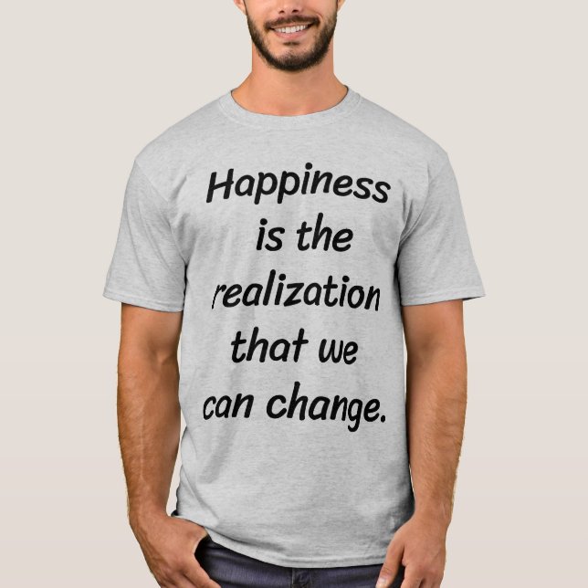 We Can Change Men's Basic T-Shirt (Front)