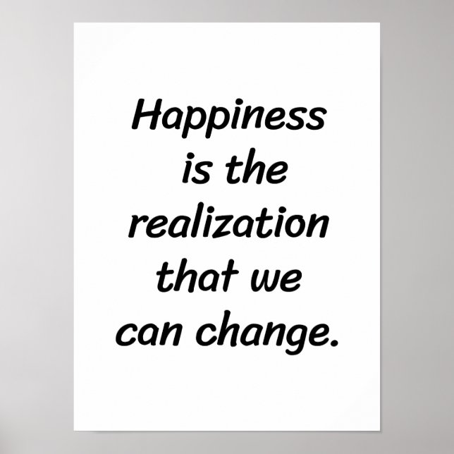 We Can Change Poster (Front)