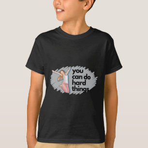 We Can Do Hard Things Sticker Sticker T-Shirt