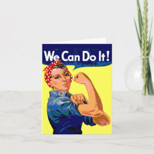 We Can Do It  Card