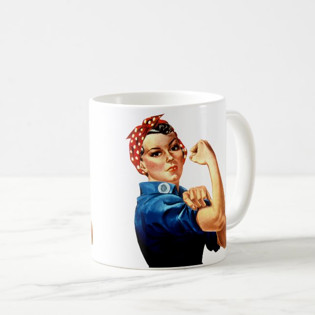 We Can Do It! Coffee Mug (Front Right)