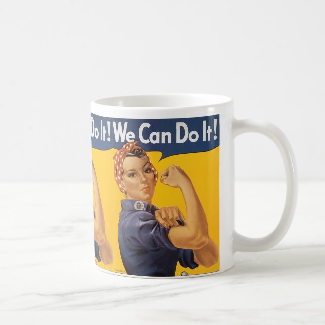 We Can Do It! Coffee Mug (Right)