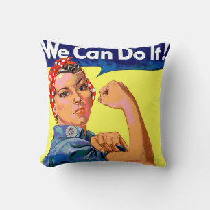 We Can Do It Cushion