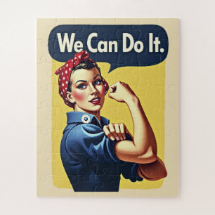 We Can Do It Feminism Jigsaw Puzzle