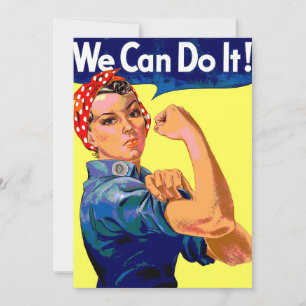 We Can Do It   Invitation