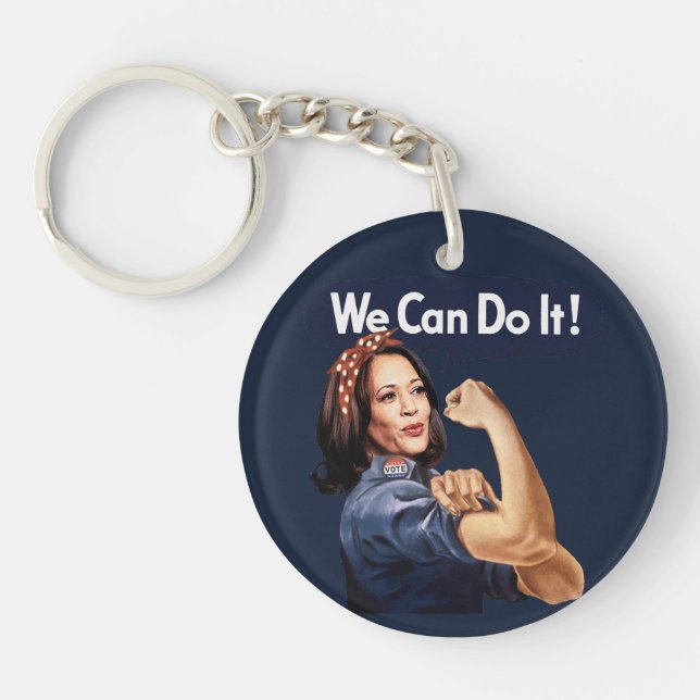 We Can Do It - Kamala 2024 Key Chain (Front)