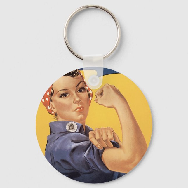 We Can Do It! Key Ring (Front)