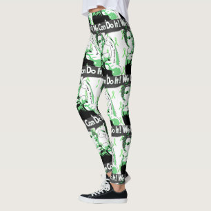 We Can Do It Lyme Awareness Leggings